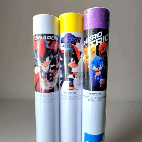 Sonic The Hedgehog 3 - Shadow Feature Series, Shadow, Hero Trio - Posters Lots - Picture 1 of 4