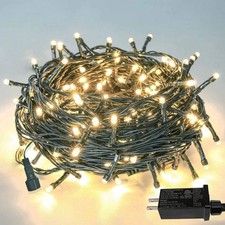 Upgraded 75.8 FT 200 LED Christmas String Lights Outdoor/Indoor, Timer & Memo...