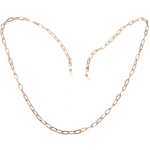 Golden Alloy Glasses Holder Strap Eyewear Retainer Chain Eyeglass Cord - Picture 5 of 12