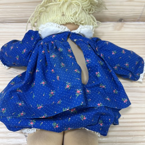 Vintage 1984 Cabbage Patch Girl Doll Yellow Hair Blue Eyes HM3 Jesmar Spain - Picture 8 of 17