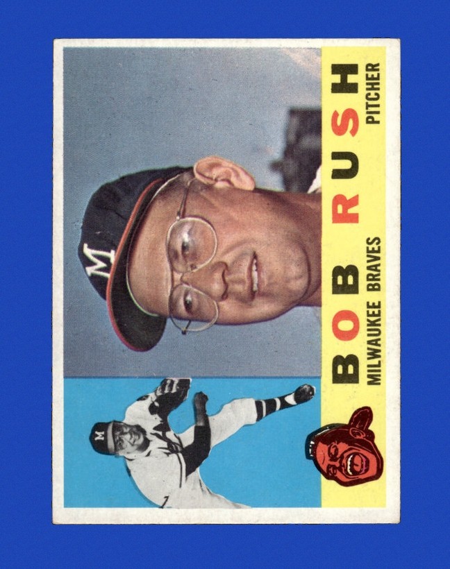 1960 Topps Set-Break #404 Bob Rush EX-EXMINT *GMCARDS*
