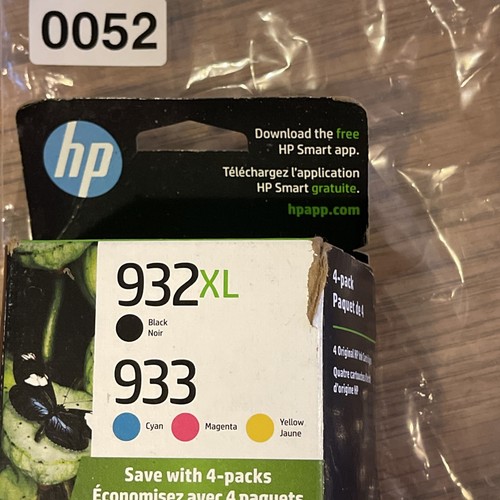 ORYGINALNY 4-PAK HP 932XL CZARNY I 933 KOLOROWY ATRAMENT OFFICEJET 7110 7510 czerwiec 2024 - Zdjęcie 5 z 5