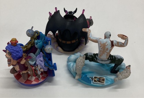 Lotto Figurine Diorama One Piece Logbox - Impel Down, Fire of War, senza scatole - Foto 3 di 24