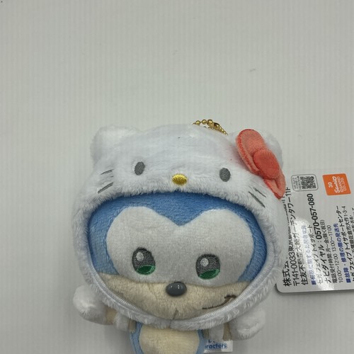 SONIC & FRIENDS Hello Kitty Plush Toy M 300mm Sanrio SONIC THE HEDGEHOG SEGA - Picture 2 of 5