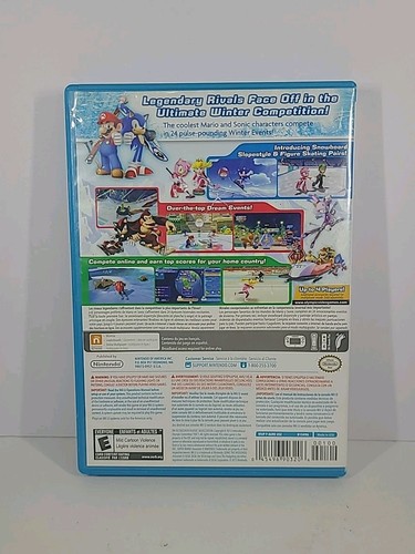 Mario & Sonic At The Olympic Winter Games Sochi 2014 Nintendo Wii U Tested - Picture 3 of 12