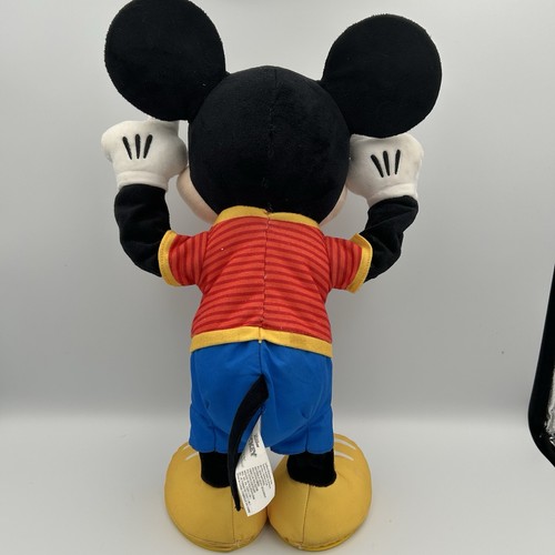Talking Moving Disney Mickey Mouse Singing Head Shoulders Knees & Toes Song 16" - Picture 2 of 5