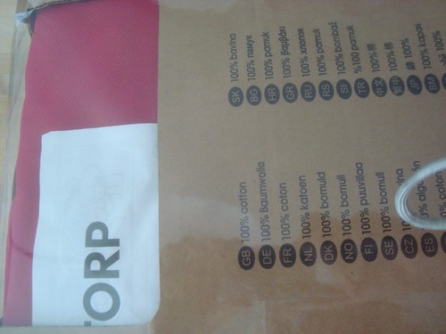 IKEA EKTORP Sofabezug 3-Sitzer Sofa IDEMO ROT Schonbezug 100% Baumwolle 201.667.68 - Bild 9 von 20