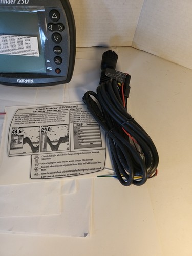 New GARMIN Fishfinder 250 Head Unit With Sunscreen ONLY - Picture 6 of 10
