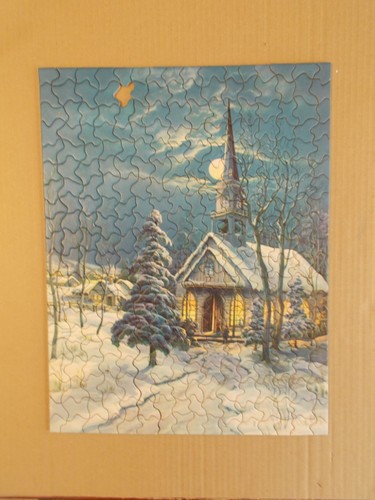 Puzzle TUCO Deluxe Imagen Silenciosa Noche Stock No. 3905 Hecho en USA Caja Original - Imagen 5 de 5