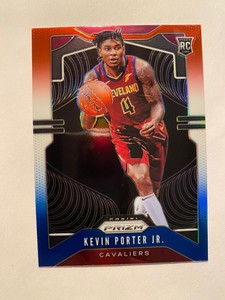 2019-20-Panini-Prizm-Kevin-Porter-Jr-Red-White-Blue-Prizm-SP-Rookie-Card-274