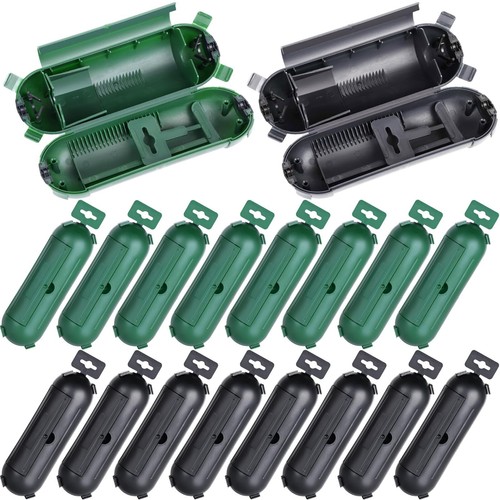 16pcs Outdoor Extension Cord Safety Cover Ip44 Waterproofadjustable Compartment - Picture 8 of 9