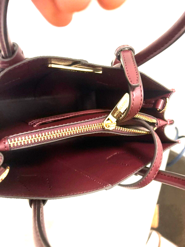 Michael Kors Medium Messenger Satchel Crossbody Bag Handbag MK Signature Purse - Picture 13 of 17