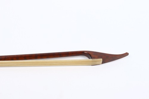 SnakeWood Geigenschleife Barockstil toll weiß natürlich Pferdeschwanzhaar - Bild 2 von 10