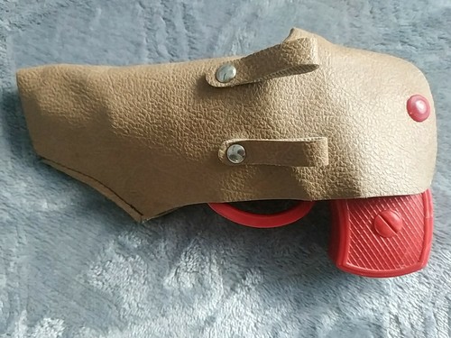 Vintage Spielzeug. Sowjetische Pistole Kunststoffpistole UdSSR Kinderspielzeug. Ukraine - Bild 8 von 24