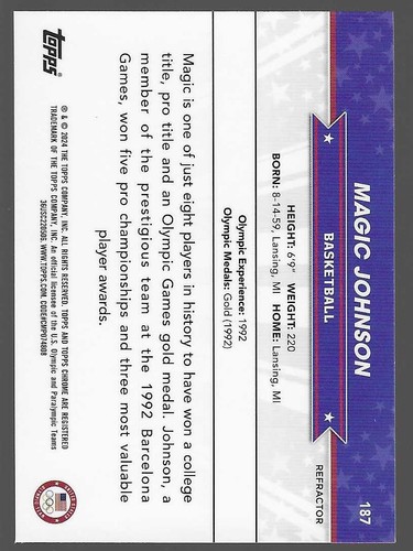 2024 Topps Chrome U.S. Olympic & Paralympic Team Hopefuls, Singles - Picture 89 of 145