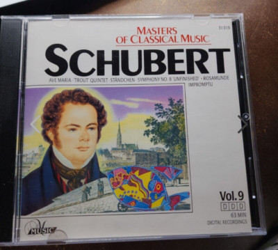 Schubert by Budapest Strings 1998 Delta Ave Maria CD Standchen Brand New CD