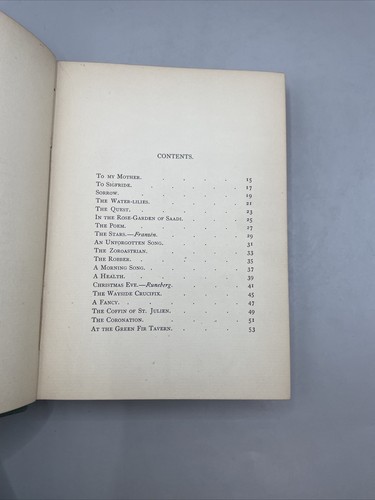 Rare 1883 1st Edition Poems and Swedish Translations by Frederick Peterson B2,3 - 第 10/15 張圖片