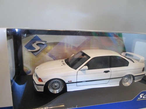 1 : 18 BMW M3 Coupe E36 lightweight weiß / white BBS Felgen Umbau / Tuning - Bild 15 von 15