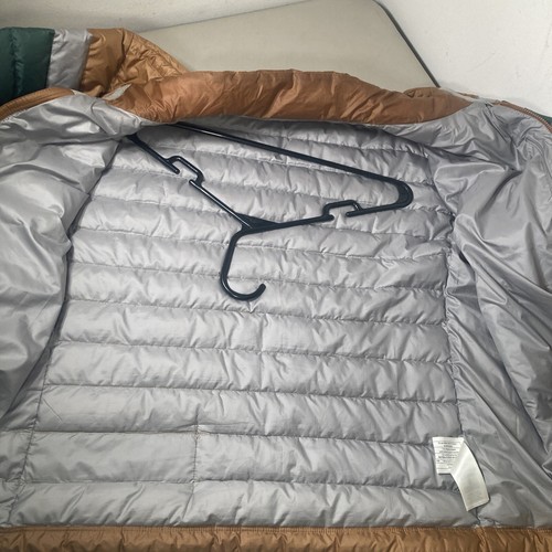 Patagonia Down Sweater Jacket Men’s XL Ran Green Silver Down Puffer *READ FLAWED - Picture 9 of 14