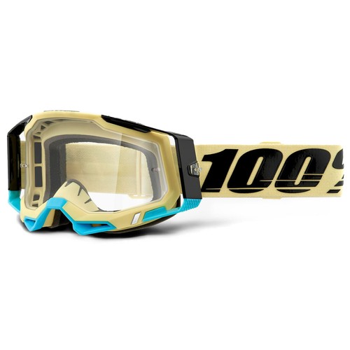 100% Racecraft2 Goggles Clear / Mirror Lens Motocross Motorcycle - CHOOSE COLOR - Picture 38 of 75