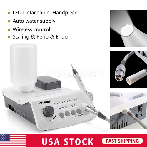 Dental Ultrasonic Scaler w/ LED Detachable Handpiece for EMS Cavitron Woodpecker - Picture 13 of 23