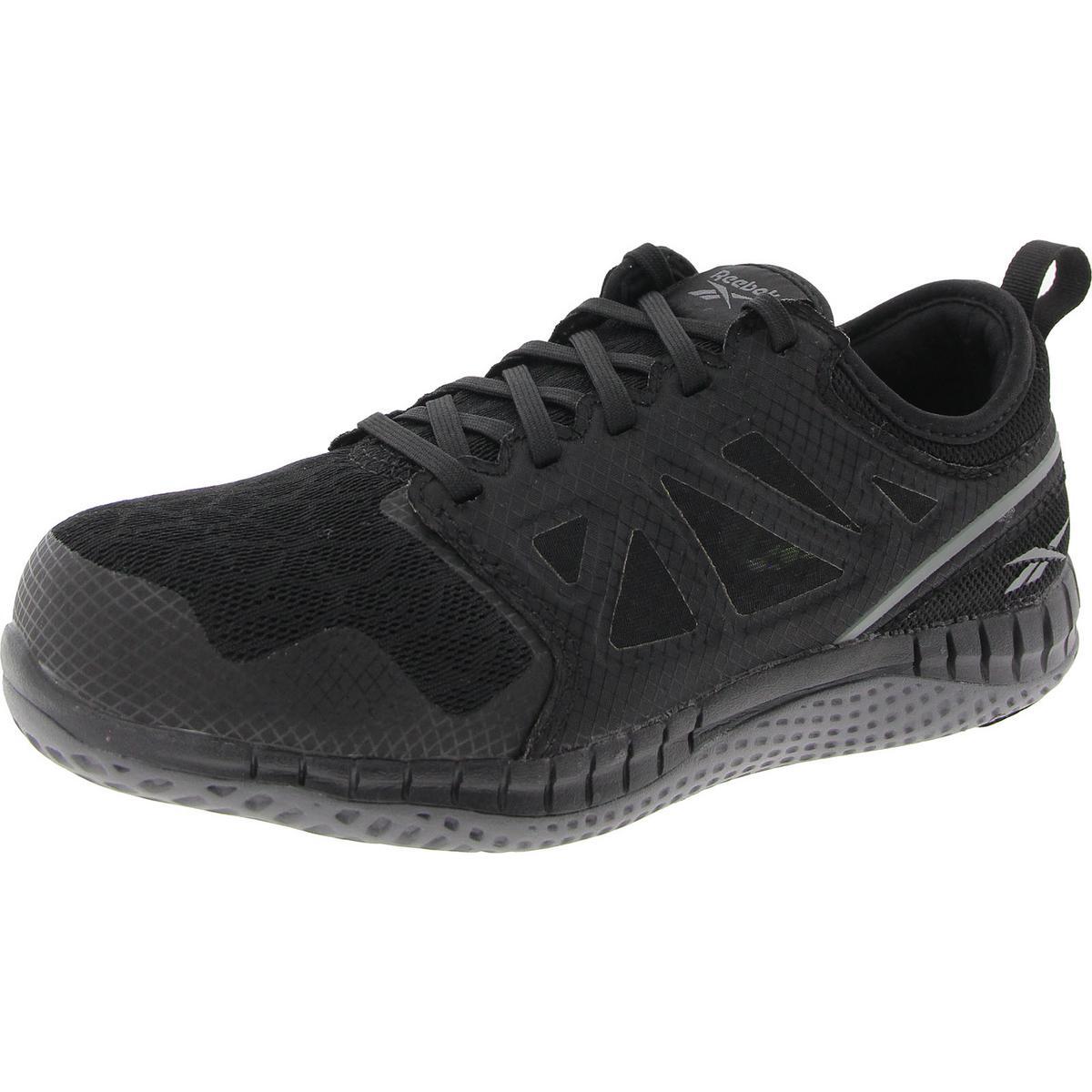 Женская рабочая обувь Reebok черного цвета со стальным носком шириной 7 см (C, D, W) BHFO 9617