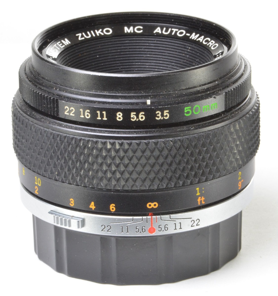 Olympus OM-SYSTEM ZUIKO AUTO-MACRO ｜I750 Olympus OM-System Zuiko MC Auto-Macro 50mm 1:3.5 Lens for