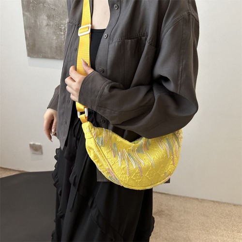 Solid Color Shoulder Bag Colored Shoulder Strap Fanny Pack Outdoor Sports - Picture 7 of 13