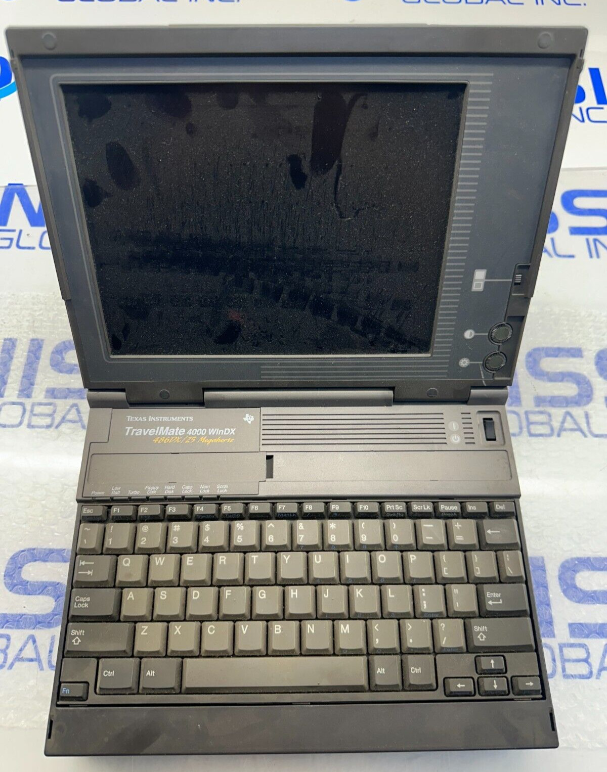 Vintage Texas Instruments Travelmate 4000 WinDX2 Computer PC Laptop