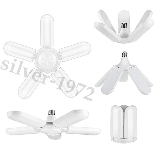 6000000LM LED Garage Light Super Bright Work Shop Ceiling Lights Deformable Bulb - Picture 6 of 11