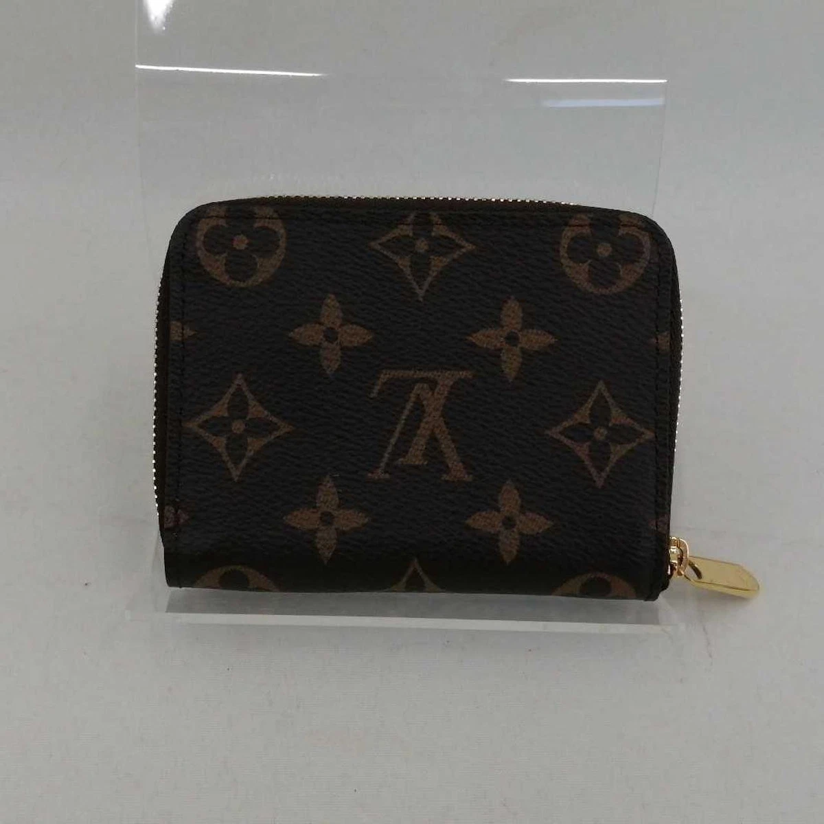 Authentic LOUIS VUITTON Monogram Zippy Coin Purse M60067 LV