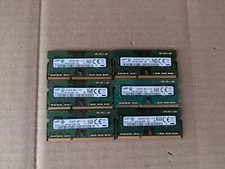SAMSUNG LOT OF 6 4GB 1RX8 PC3L-12800S DDR3-1600MHZ RAM M471B5173DB0-YK0 J4-3(10)