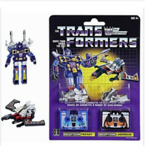 Juguete Transformers TAKARA Hasbro G1 Frenzy \u0026 Laserbeak 2019 Reedición Nuevo En Existencias | eBay