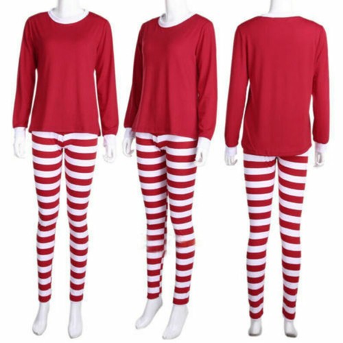 Sleepwear Pajamas Pyjamas Costume Christmas Kids Adults Family Matching/Set Xmas - Picture 3 of 15