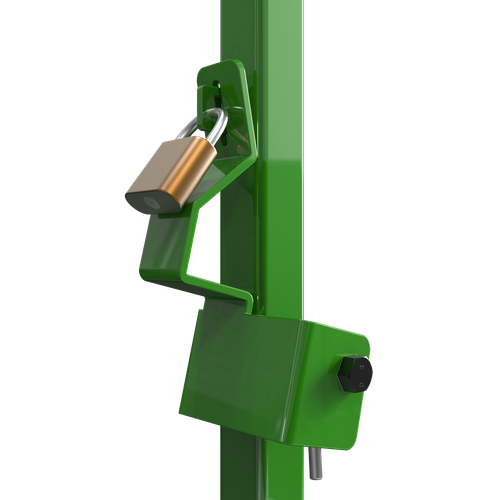 4 Place Trimmer Racks for Trailer Landscape Truck Equipment Accessories w/Lock - Picture 10 of 19