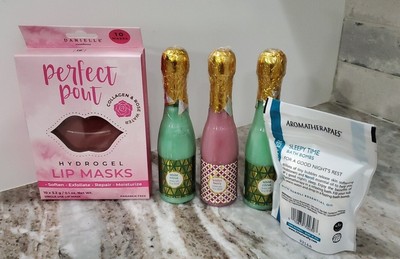 Lot Lip Masks Bath Bombs Bubble Bath Relaxing Pamper Self Care