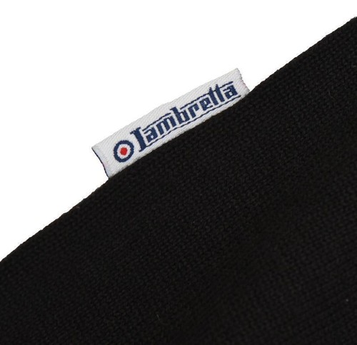 Mens Lambretta Smart Casual Knitted MOD Long Sleeve Tipped Polo Sizes M to 4XL - Picture 7 of 7
