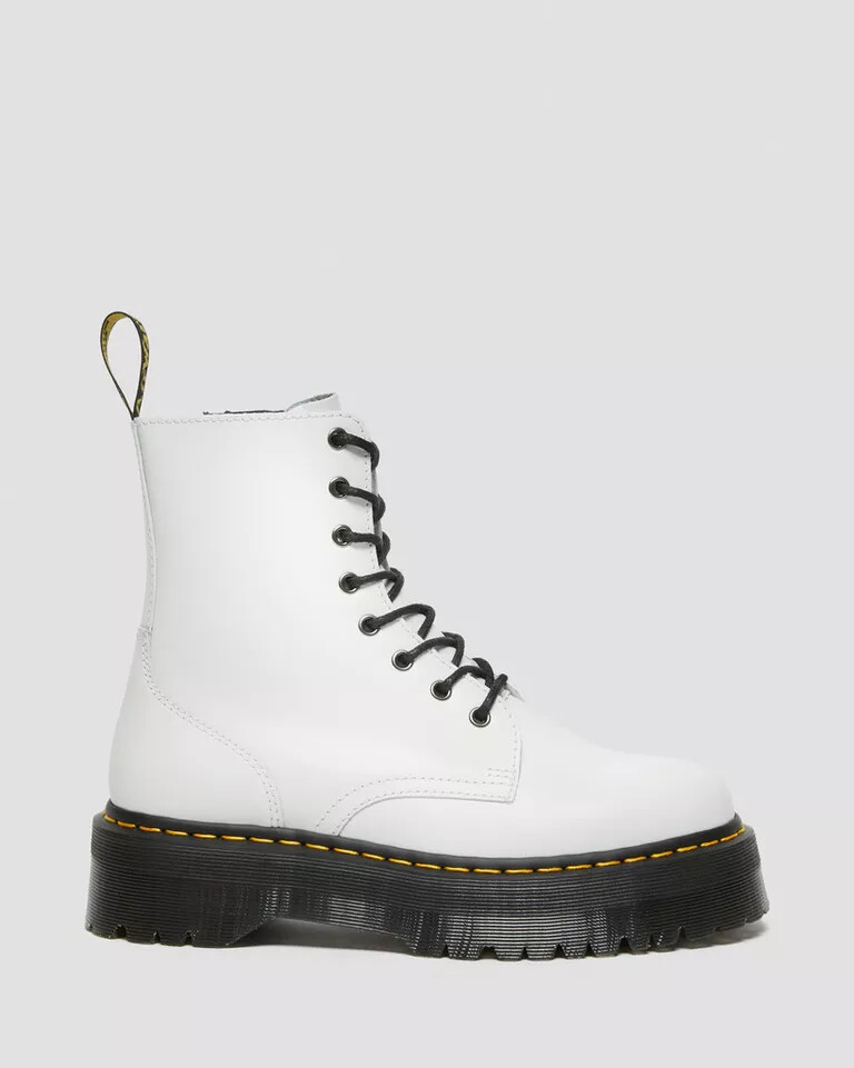 ■Dr.Martens■ Jaden White Polished Smooth 15265100 Dr. Martens Jadon Platform Polished Smooth White New
