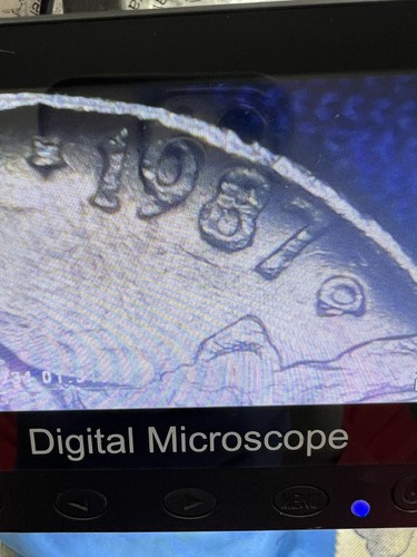 1987 D Nickel Errors DDO IN DATE AND DDR ERRORS IN FIVE CENTS LETTERS - Picture 4 of 17