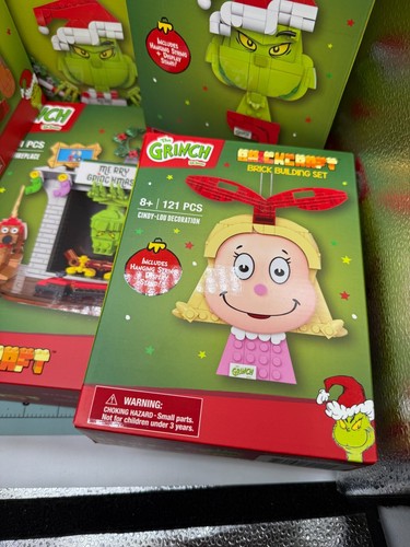 JUEGO COMPLETO DE 6 JUEGOS DE CONSTRUCCIÓN DE LADRILLOS BRICKCRAFT THE GRINCH COMPATIBLES - Imagen 9 de 16