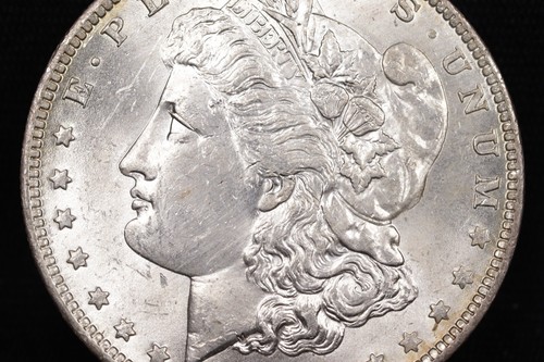 1883-O Morgan 90% Silver Dollar    A - Picture 3 of 18