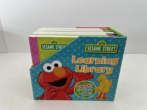 Sesame Street Learning Library- Set of 6 Board Books Kids Children Learn to Read - Picture 2 of 21