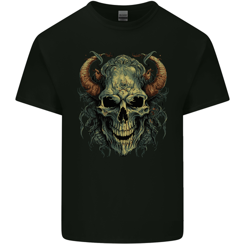 Spiral Reaper Time T-Shirt Uomo – Mietitore E Ingranaggi, Cotone Stone Washed Nero, Regular Fit
