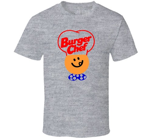 Camiseta Burger Chef Retro Años 70 Años 80 Restaurante Comida Rápida Logotipo Unisex - Imagen 8 de 8