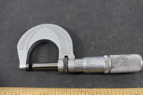 Starrett No.230 0-1" Micrometer - Picture 5 of 5