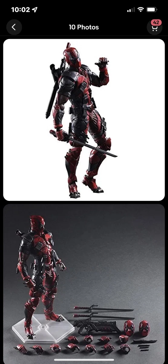 Marvel Universe Variant Play Arts Kai Deadpool Action Figure SQUARE ENIX