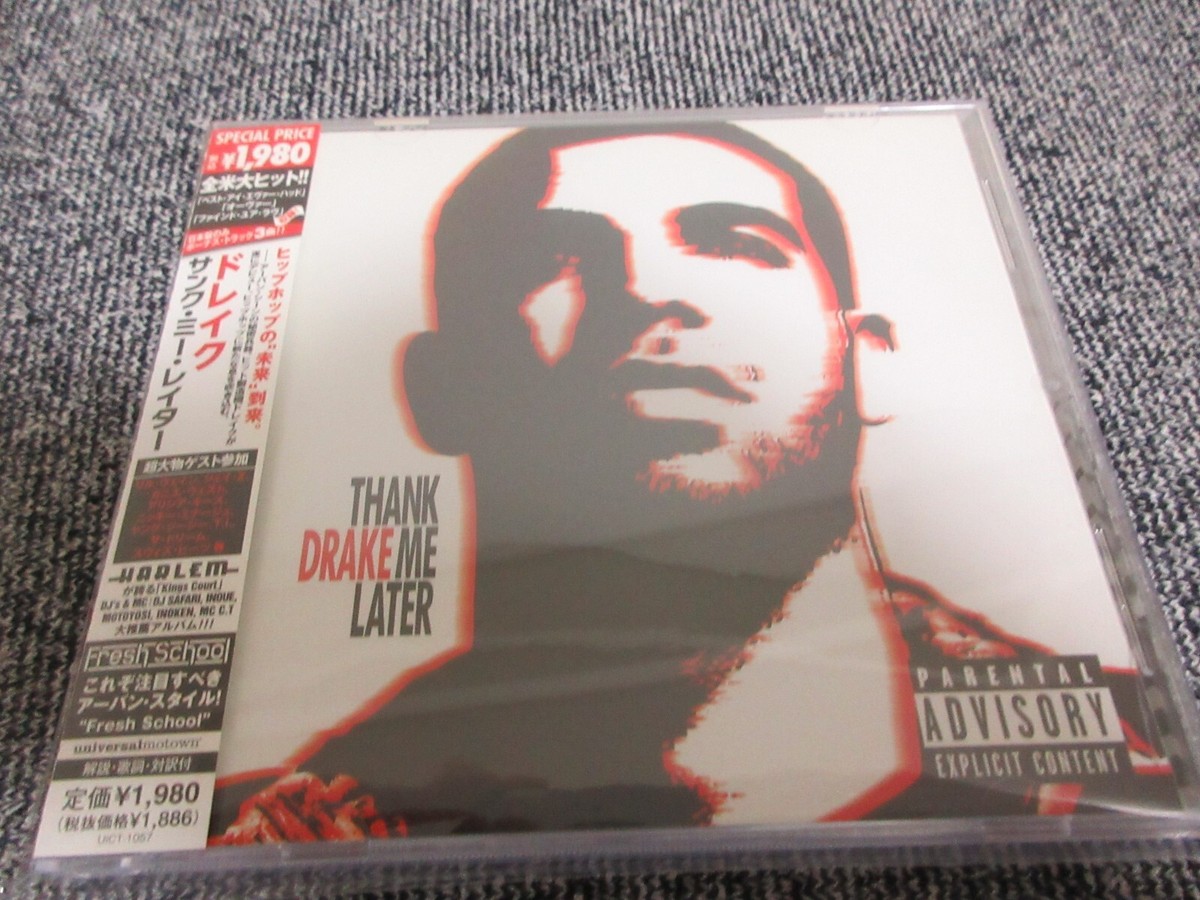 DRAKE / thank me later /JAPAN LTD CD OBI bonus track | eBay
