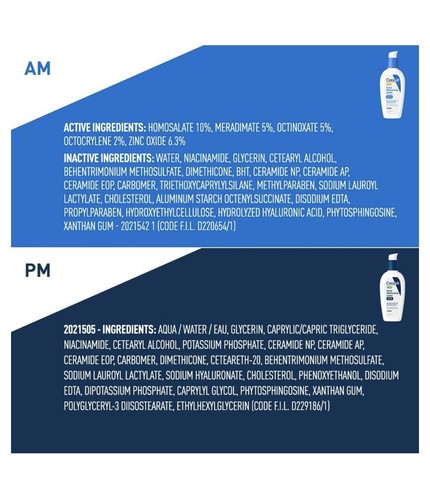 Loción hidratante facial Cerave PM - x2 - 2 oz - Imagen 3 de 6