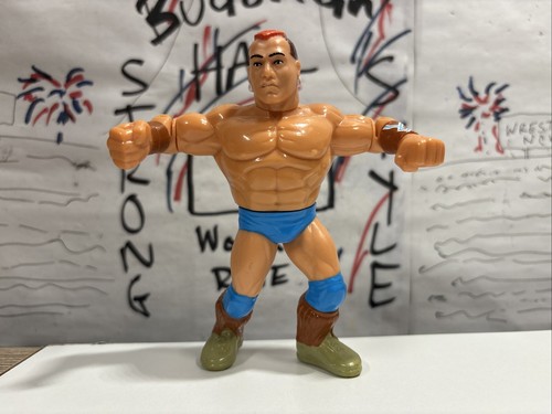 WWF Hasbro Tatanka Figure Series 6 1993 WWE WCW Ch...