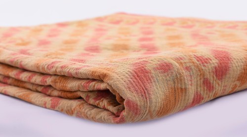 Indian Kantha Bedspread Reversible Gudri Throw Floral Print Kantha Quilt Sari - Picture 3 of 4